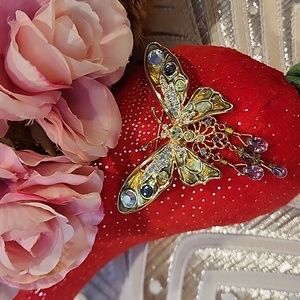 Kirks Folly Fantasy Jewelry Lighten Up Butterfly Pin